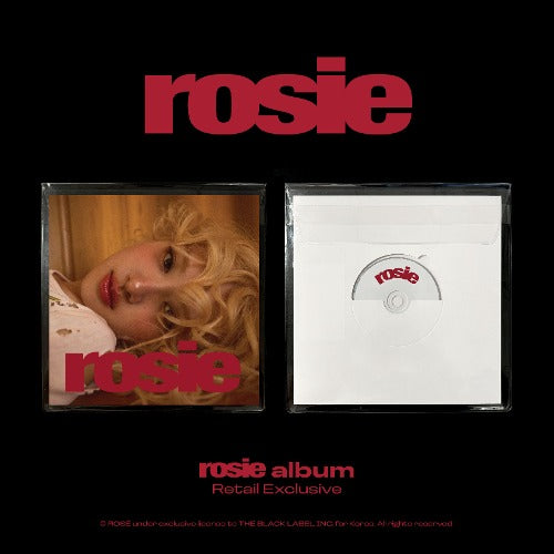 อัลบั้มสตูดิโอแรกของ ROSIE rosie (เฉพาะร้านค้า)