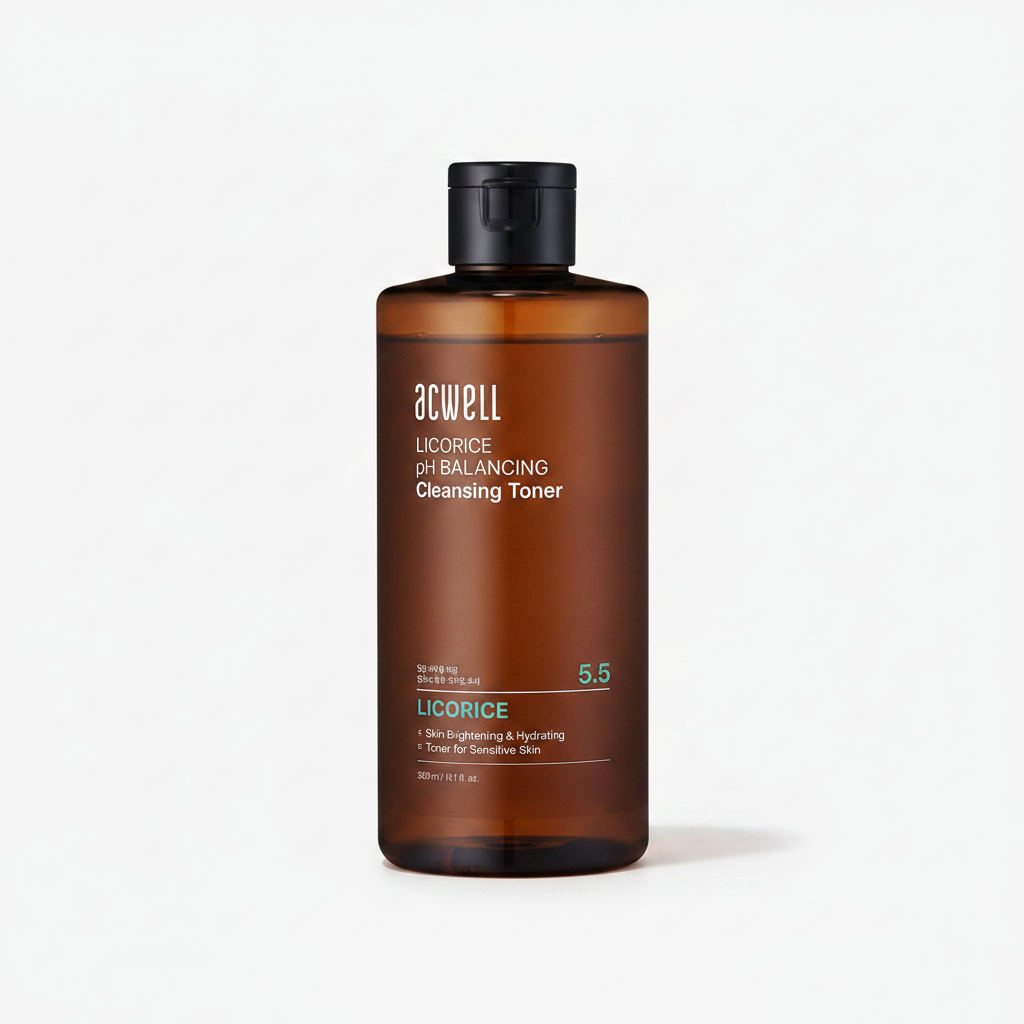 ACWELL โทนเนอร์สมุนไพรชะเอมสำหรับปรับสมดุล pH จากเกาหลี (10.1 Fl.Oz/300ml)