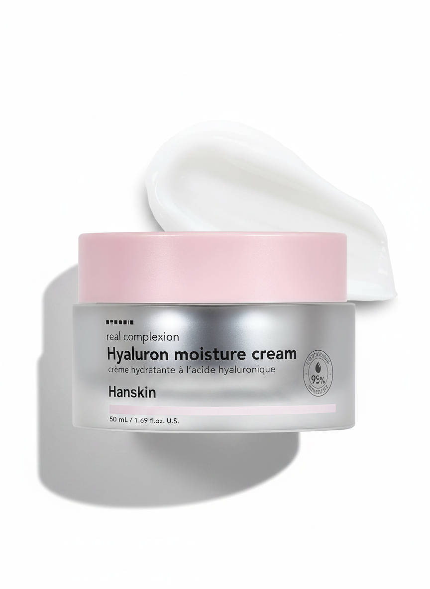 Hanskin Real Complexion Hyaluronic Moisture Cream (1.69 Fl.Oz/ 50ml)