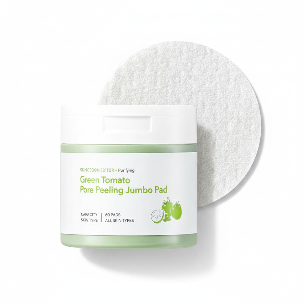 SUNGBOON EDITOR Green Tomato Pore Peeling Pad 60 Sheets