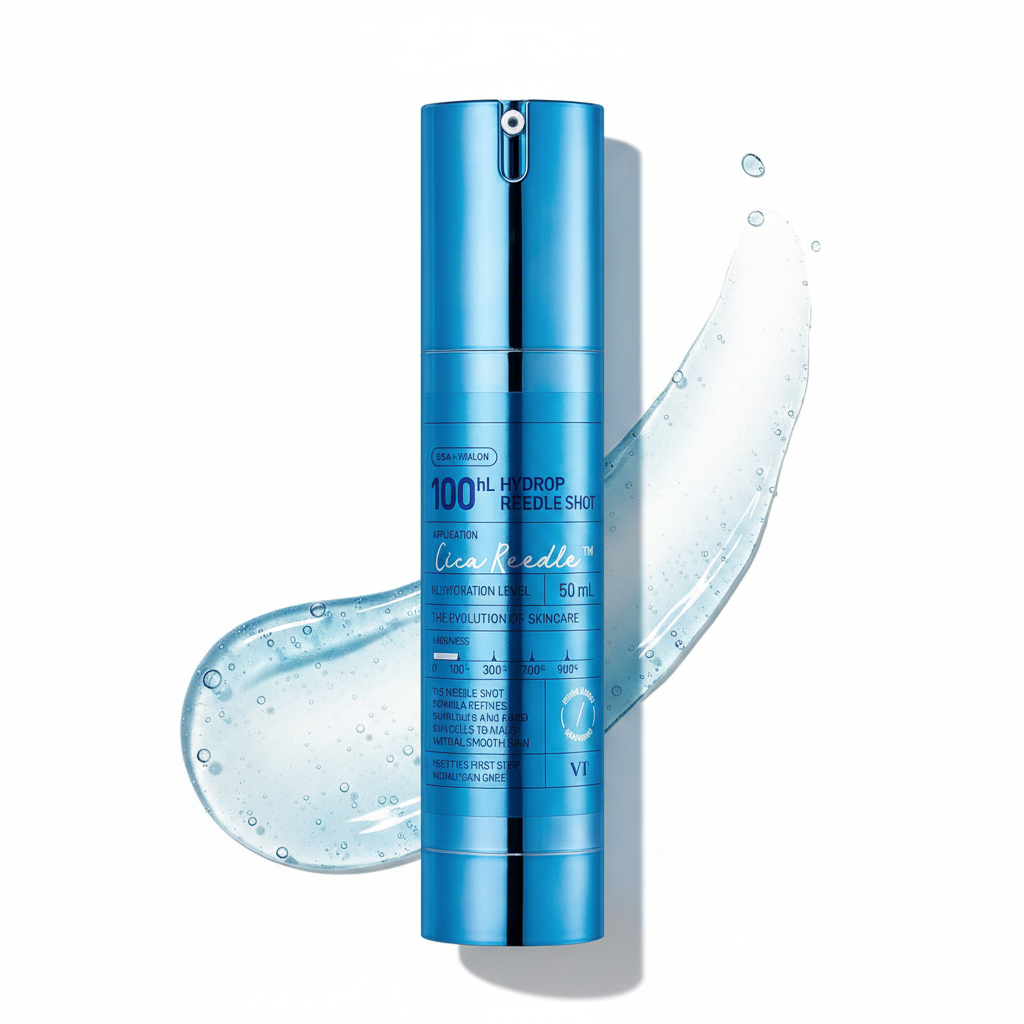 VT COSMETICS Hydrop Reedle Shot 100 Serum (1.69 Fl Oz / 50ml)