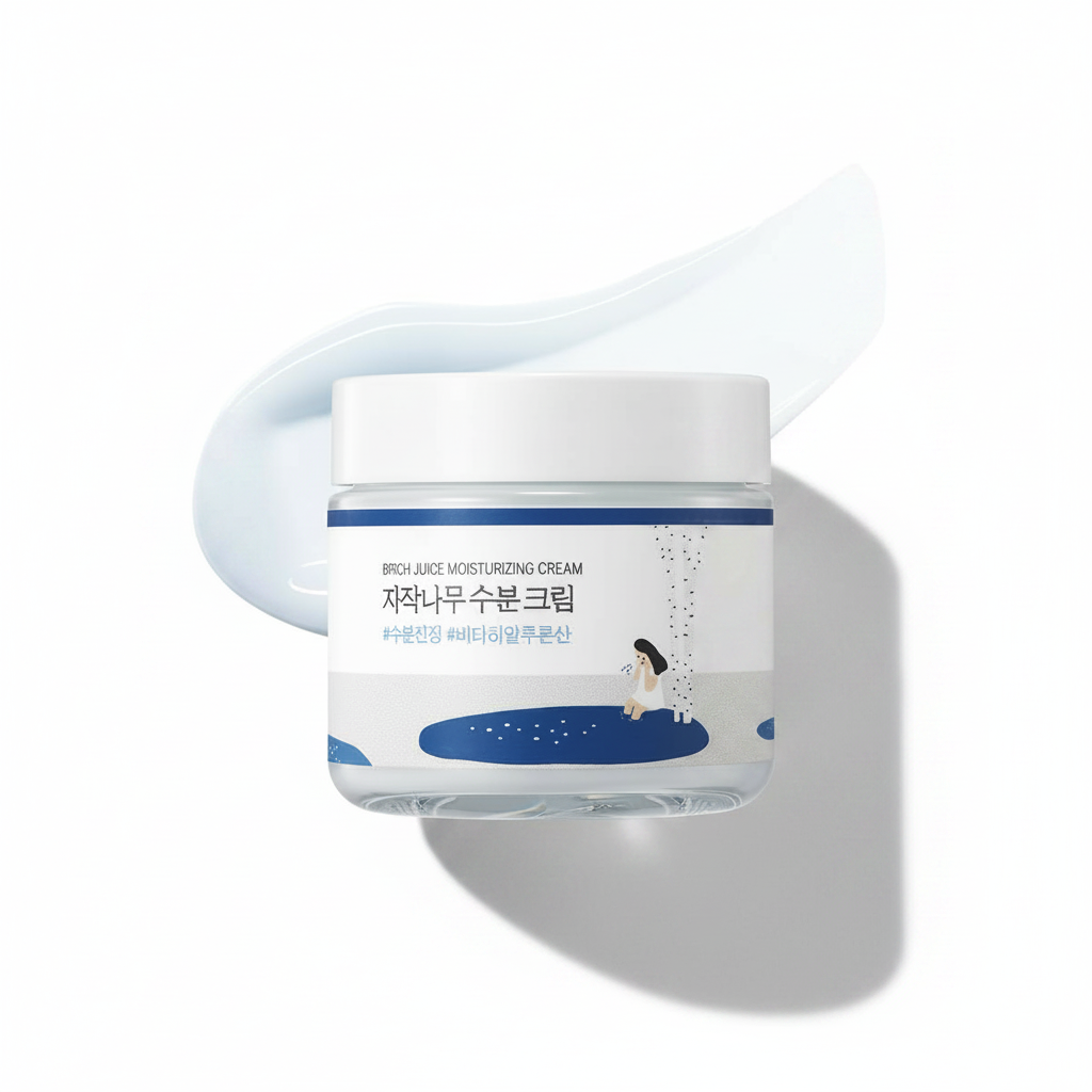 ROUND LAB 자작나무 주스 보습 크림 2.7 Fl Oz