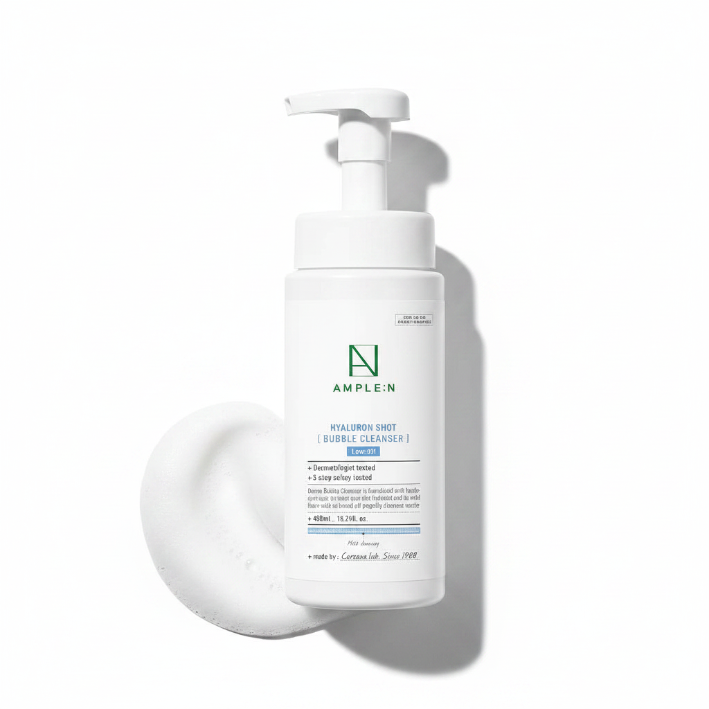 AMPLE:N ไฮยาลูรอน ช็อต บับเบิล คลีนเซอร์ (15.21 Fl.Oz/ 450ml)