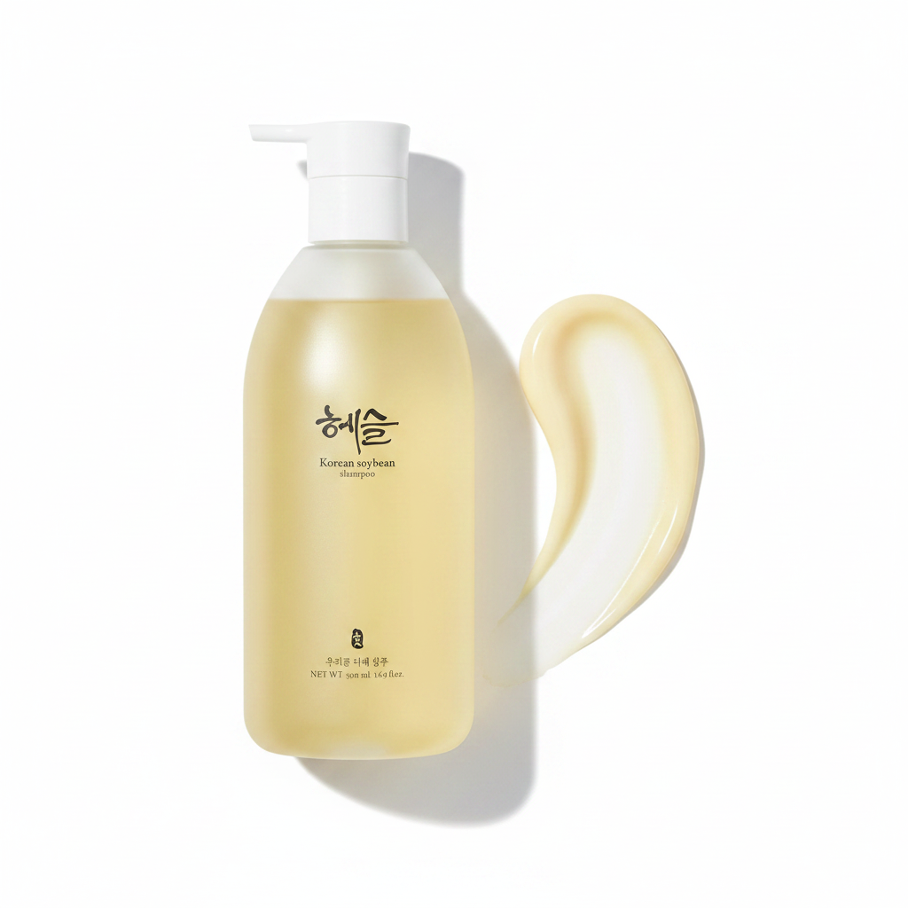 헤술 한국 콩 샴푸 (16.9 Fl.Oz/ 500ml)