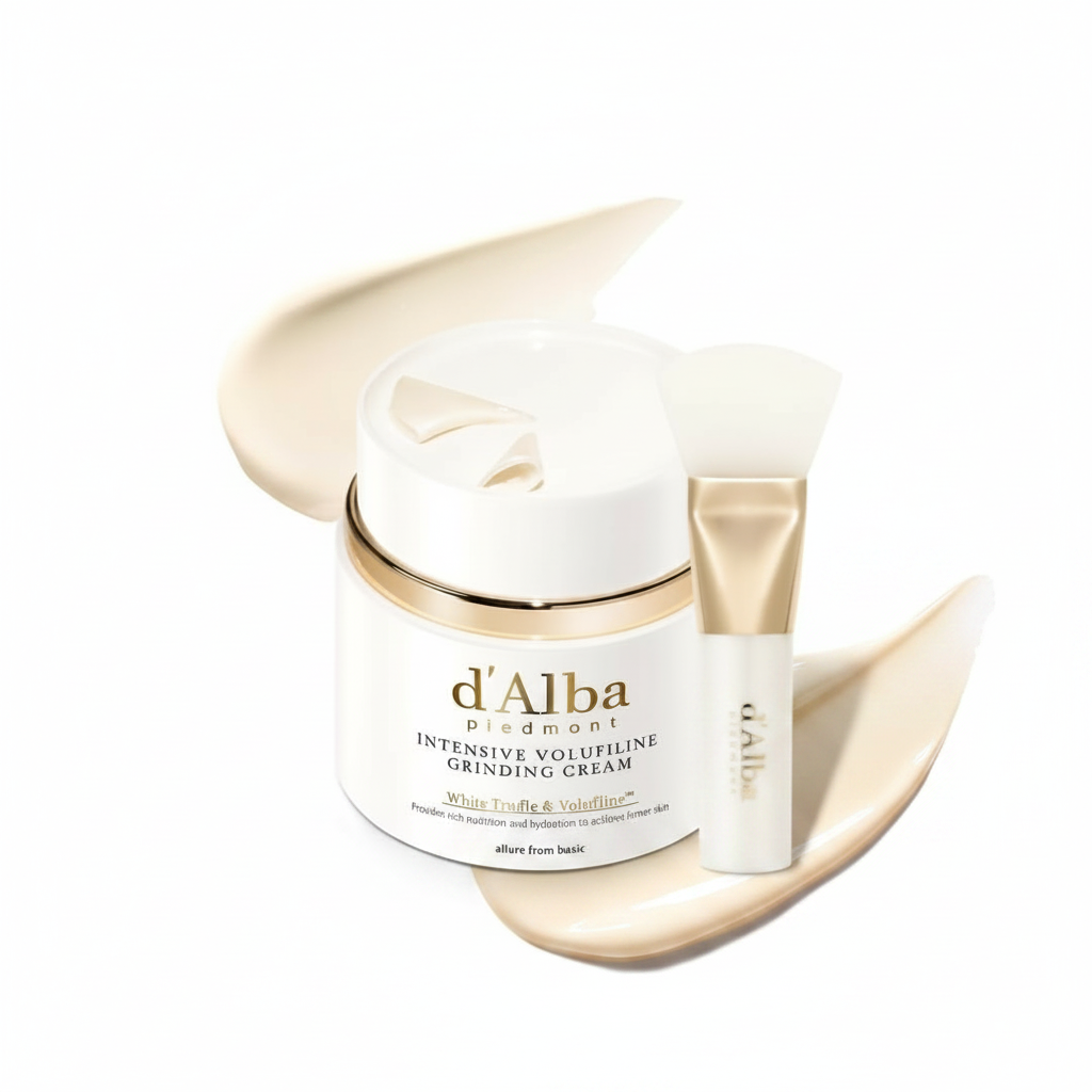 d'alba Piedmont Italian White Truffle Intensive Grinding Cream, Volufiline 50,000ppm