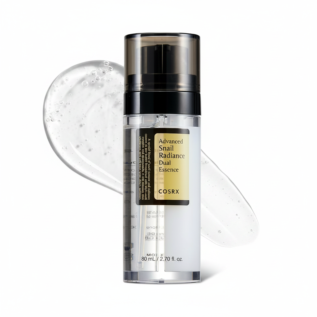 COSRX Snail Mucin 74% + Niacinamide 5% Dual Essence, 2.70 fl.oz / 80ml