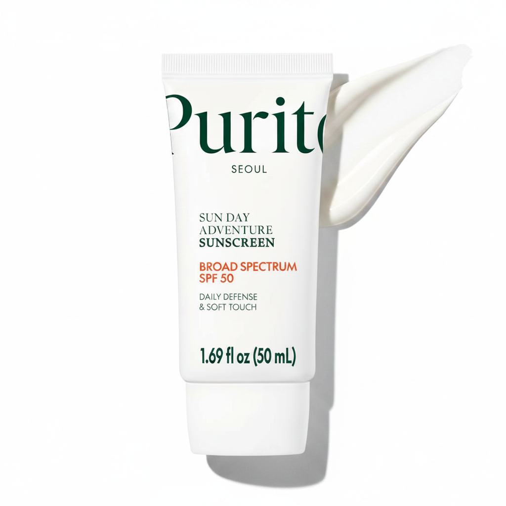 PURITO ครีมกันแดดเกาหลี SPF 50, 50mL 1.69 fl.oz