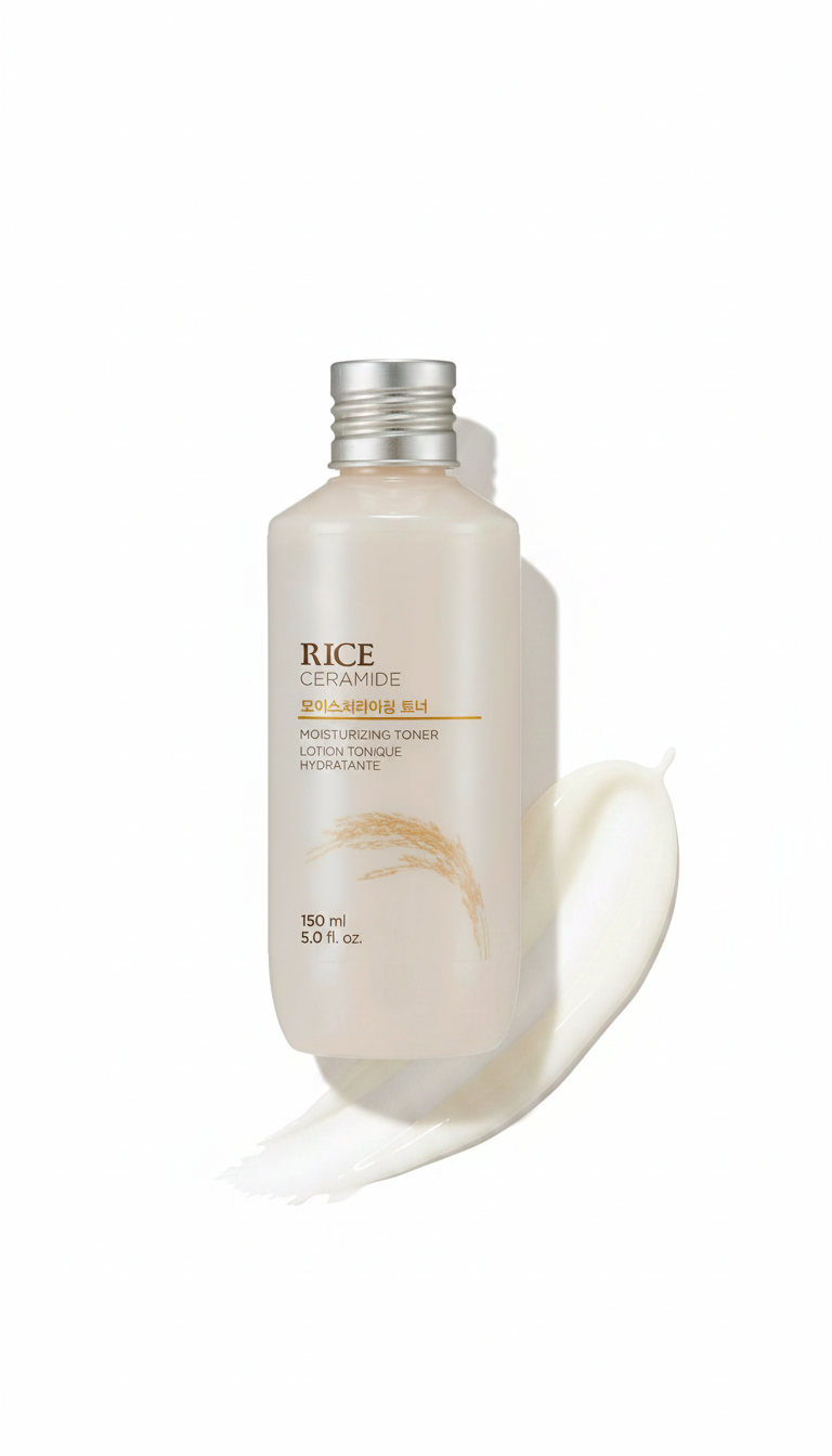 โทนเนอร์มอยส์เจอไรเซอร์เซราไมด์ข้าวจาก The Face Shop