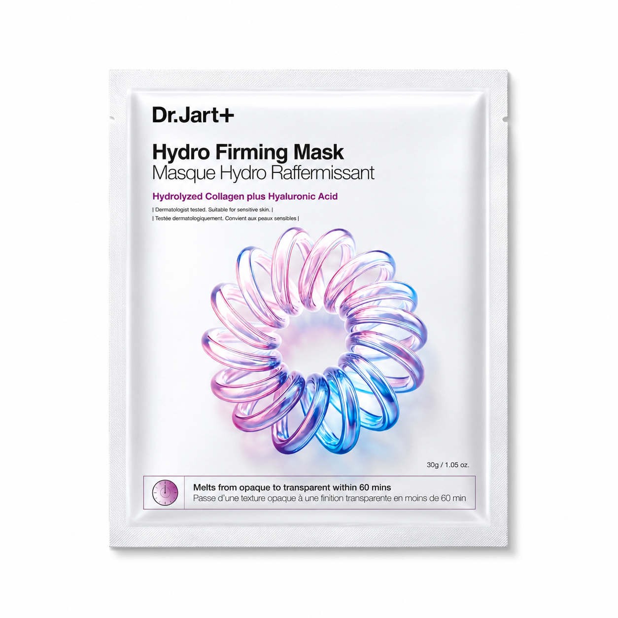 Dr.Jart+ Hydro Firming Korean Face Mask with Collagen and Hyaluronic Acid