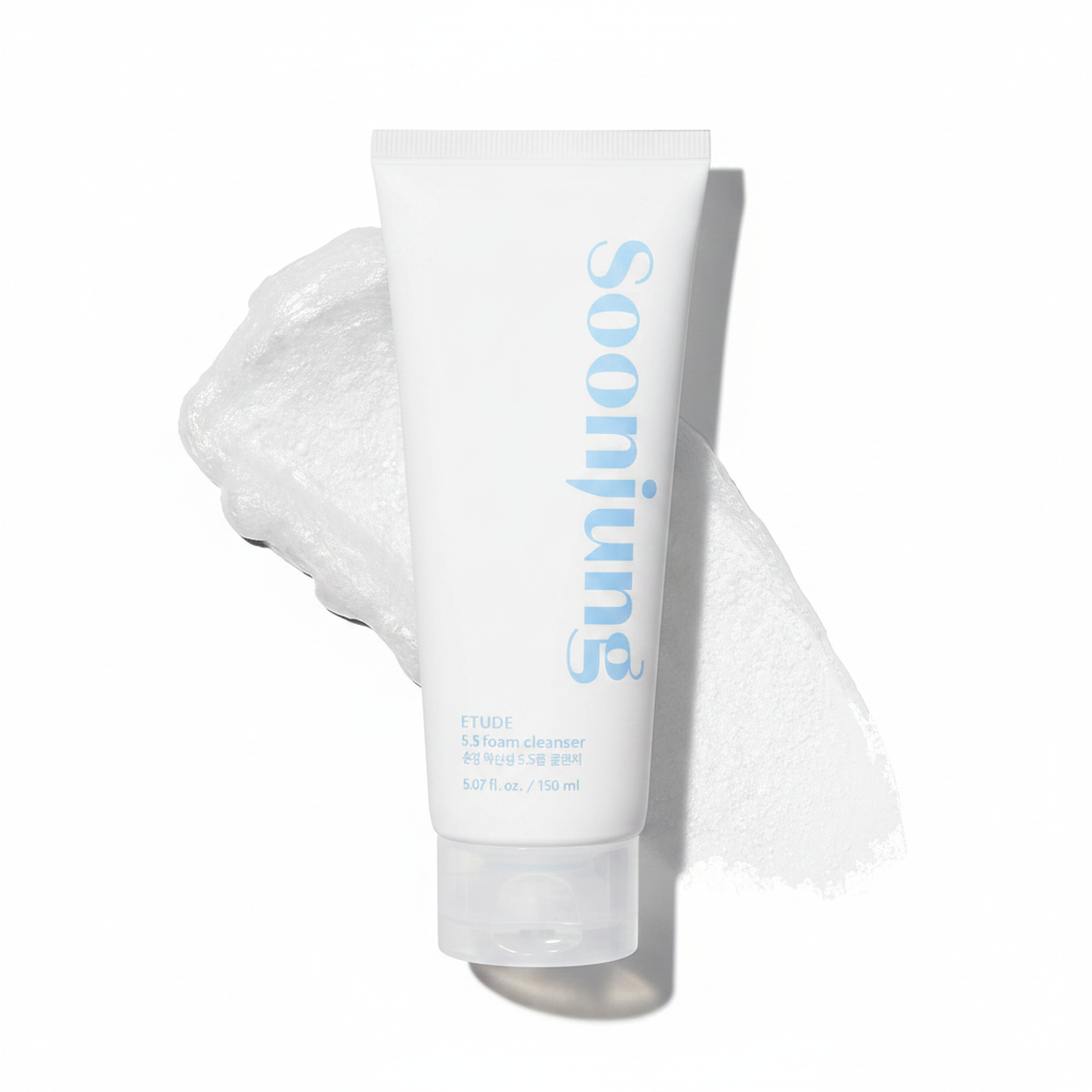ETUDE SoonJung 5.5 โฟมล้างหน้า (5.07 Fl.Oz /150ml)