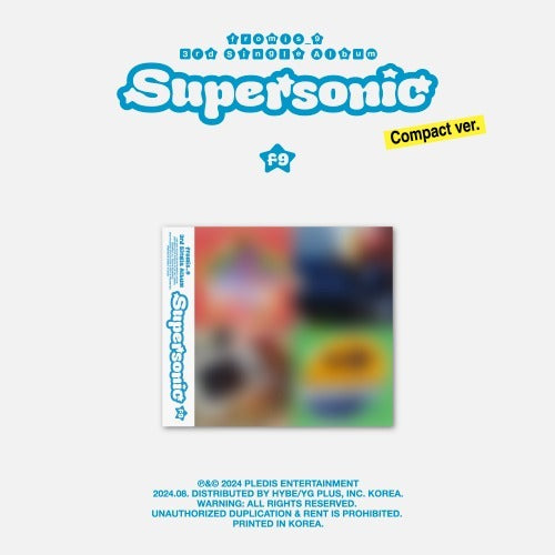 FROMIS_9 SUPERSONIC 3rd Single Album COMPACT Ver - 8 Set