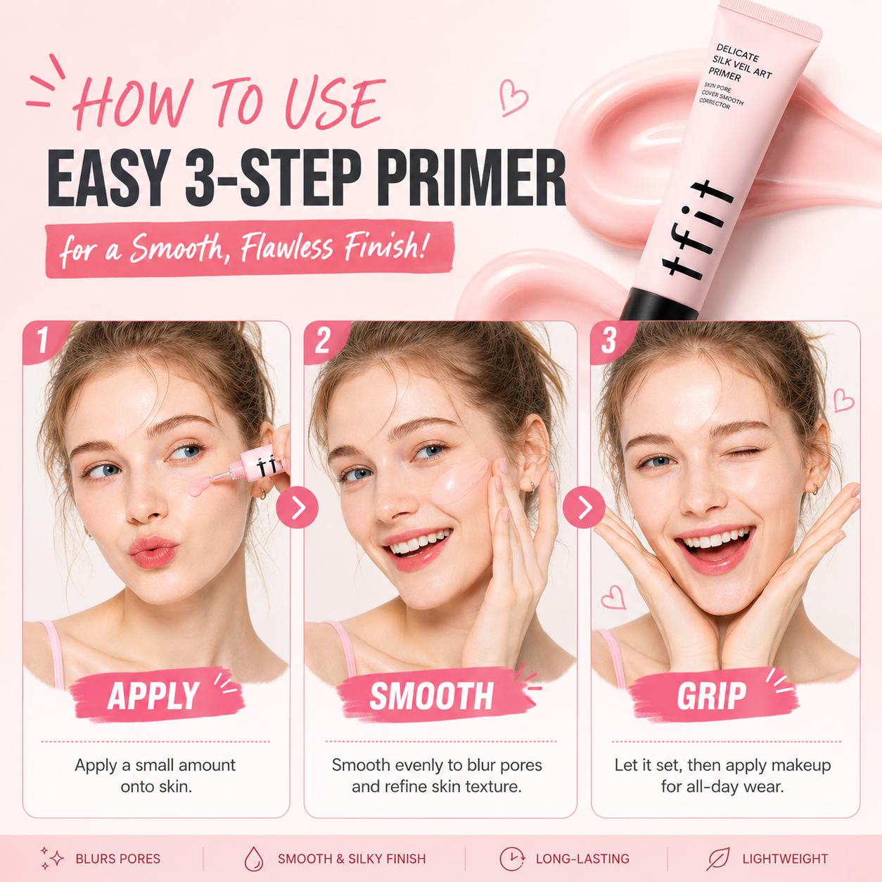 TFIT Delicate Silk Veil Art Primer (1.01 Fl. Oz.)