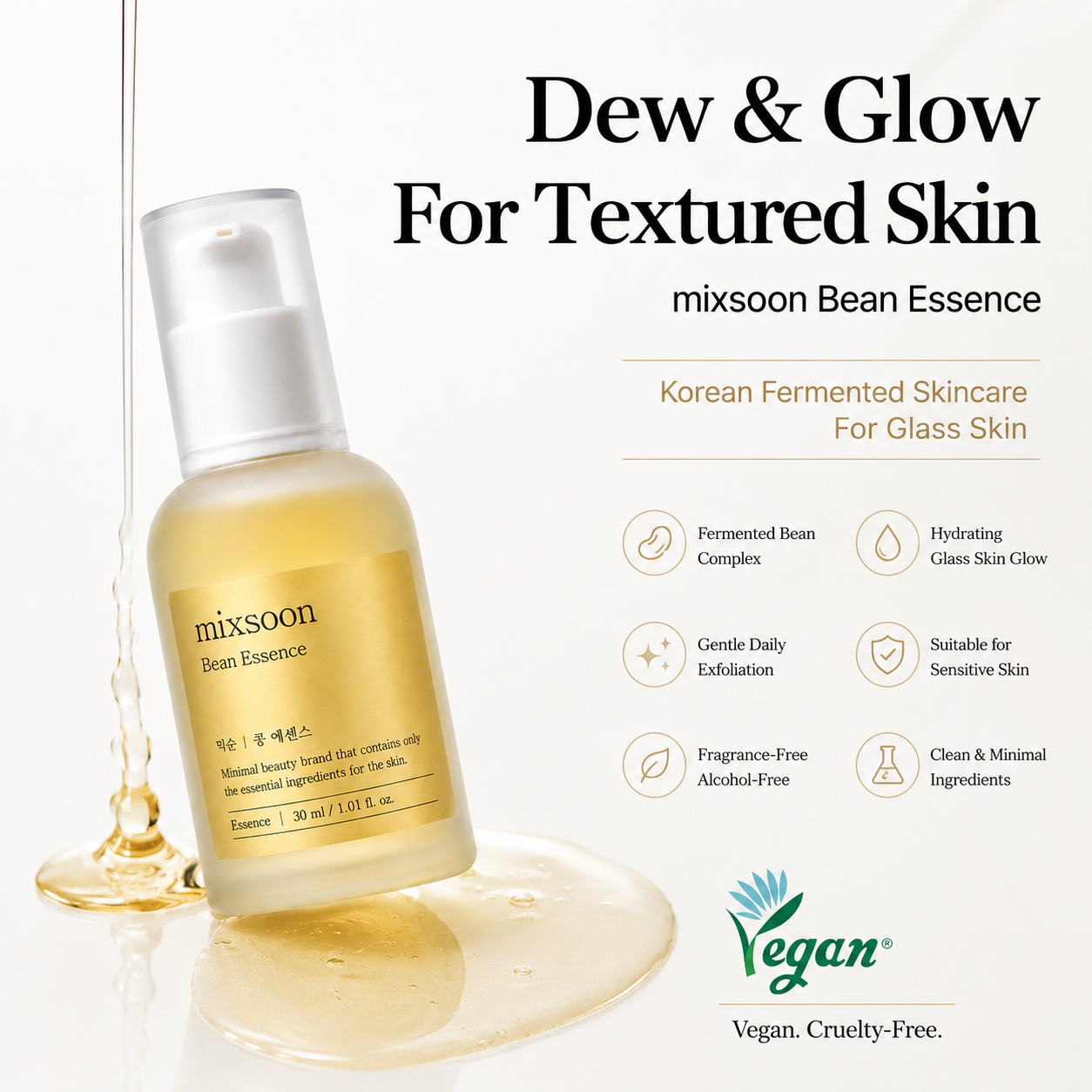 mixsoon Bean Essence (1.01 Fl.Oz/ 30ml)