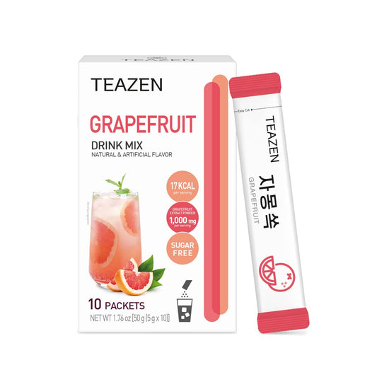 TEAZEN Grapefruit Tea 10 Sticks, 1.76oz