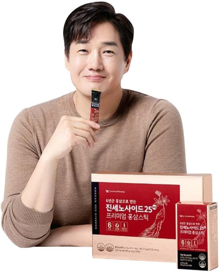 K-Herb Premium Stik Ginseng Merah Korea Cair Portabel dengan Ekstrak Ginseng Merah Korea Tanpa Pengawet (Ginsenoside 25mg 60P)