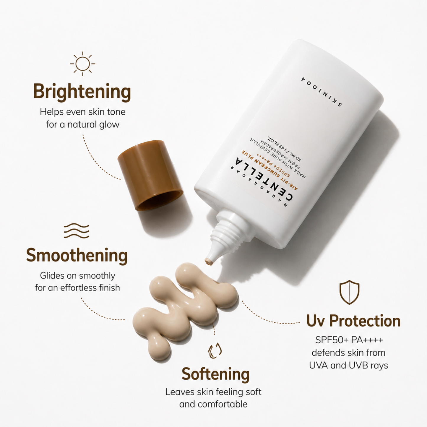 SKIN1004 Madagascar Centella Air-fit Suncream Plus 1.69 fl. oz (50ml)