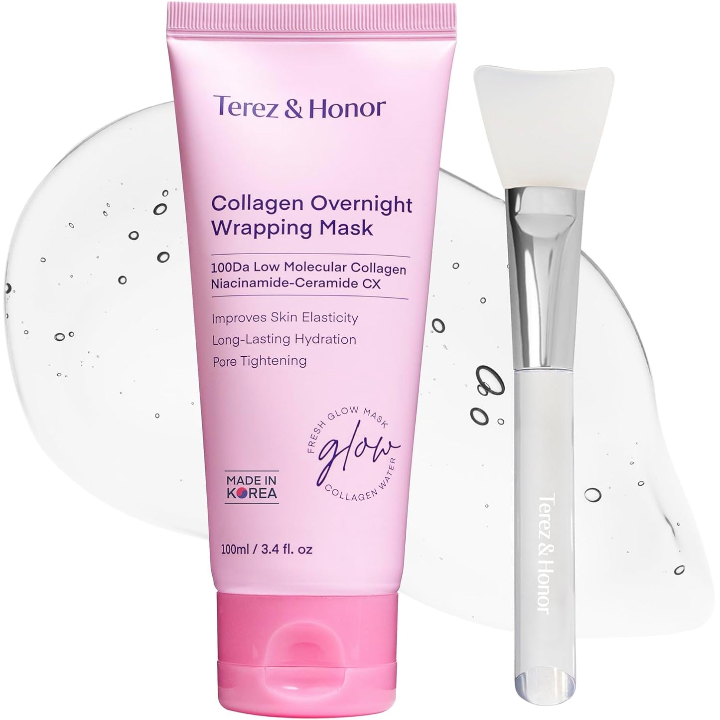 Terez & Honor Collagen Night Wrapping Peel-Off Mask (3.4 Fl.Oz/ 100ml)