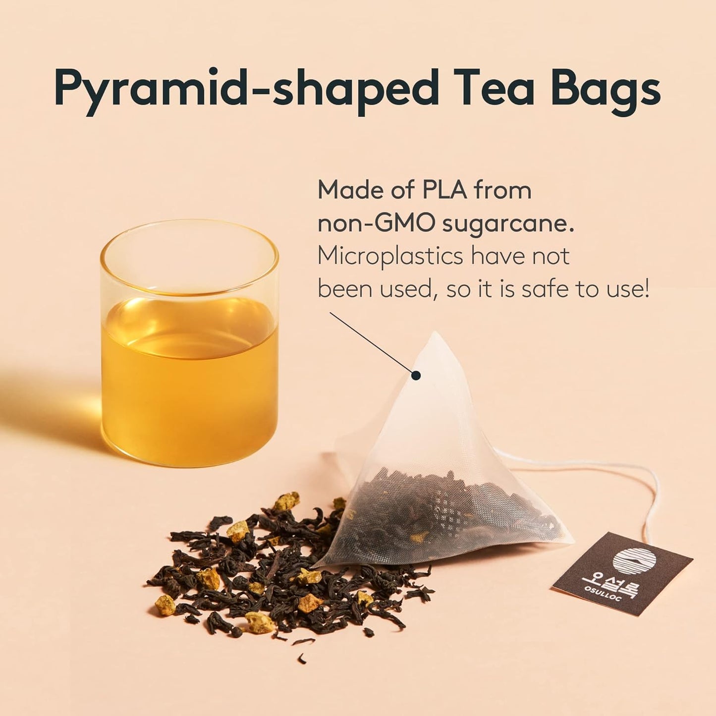 OSULLOC Tangerine Tea (Fresh Jeju Tangerine Flavor)