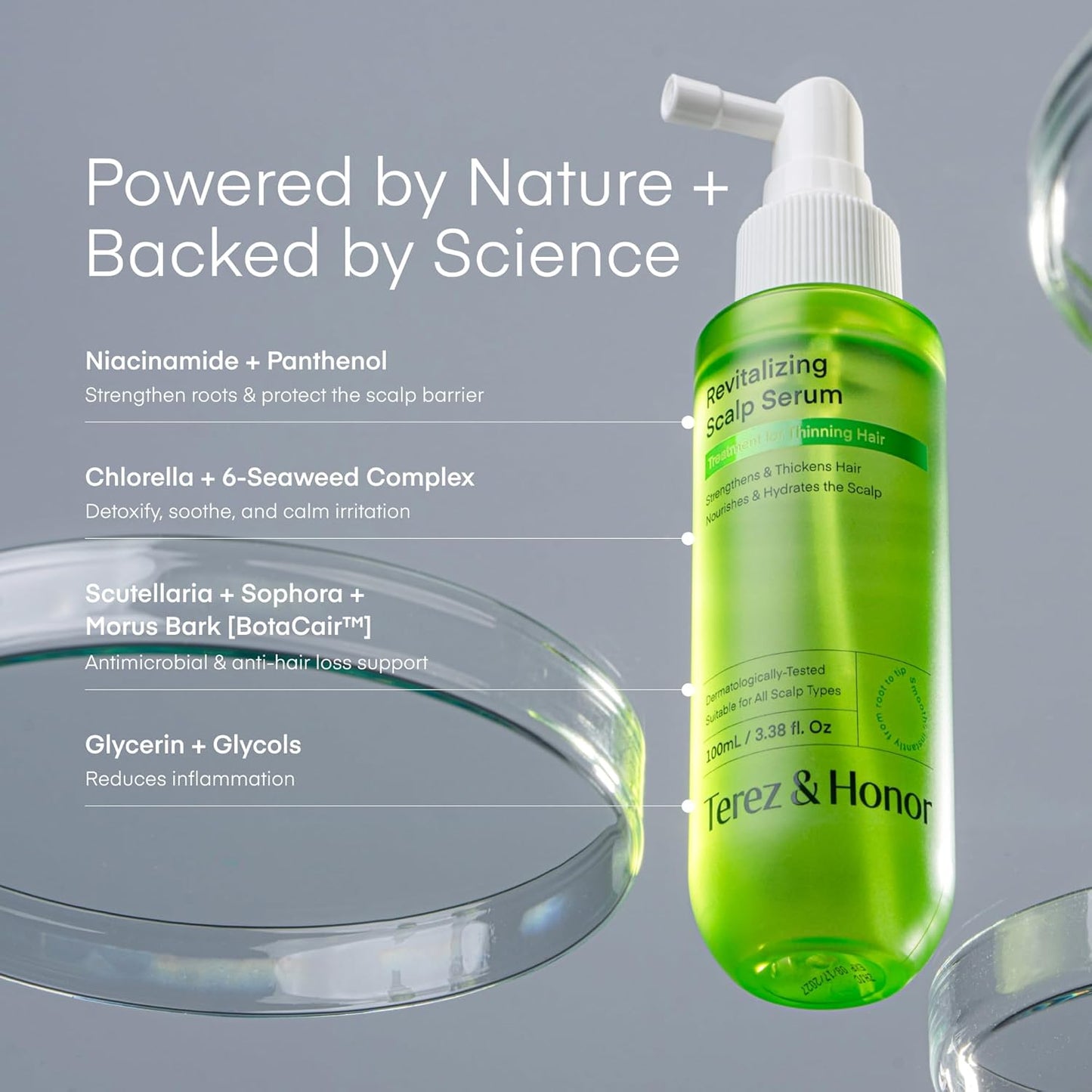 Serum Tái Tạo Da Đầu Terez & Honor (3.38 Fl.Oz/ 100ml)
