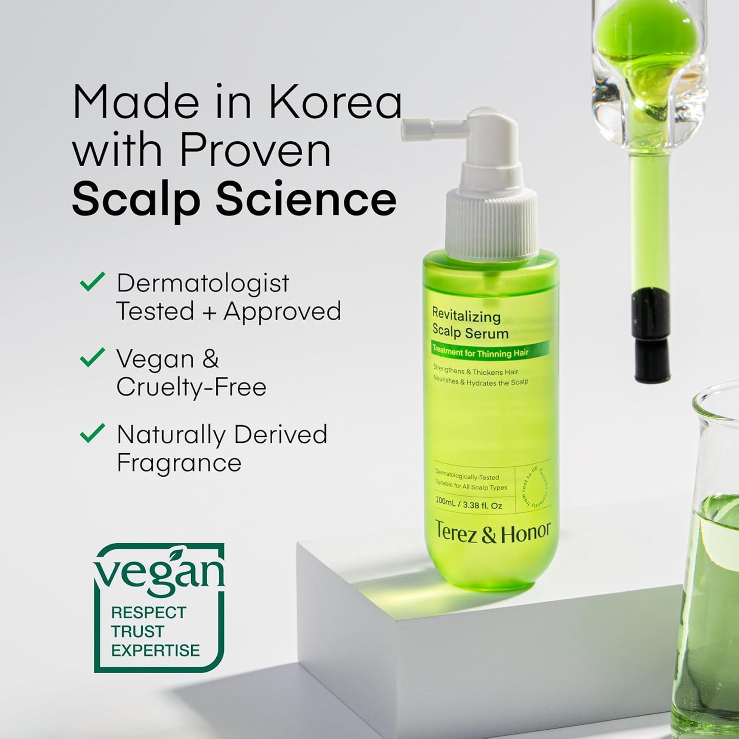 Serum Tái Tạo Da Đầu Terez & Honor (3.38 Fl.Oz/ 100ml)