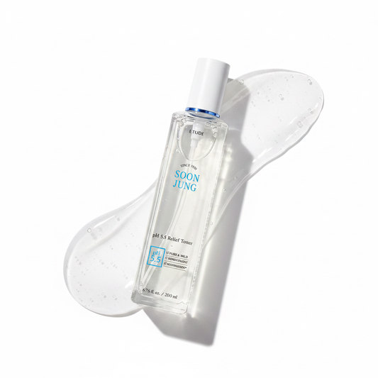 ETUDE House Soonjung pH5.5 릴리프 토너(6.76 Fl.Oz /200ml)