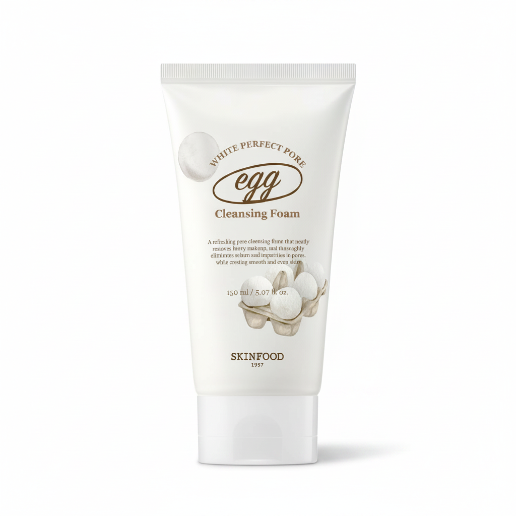 SKINFOOD Egg Perfect Pore Cleansing Foam (5.07 Fl.Oz /150ml)