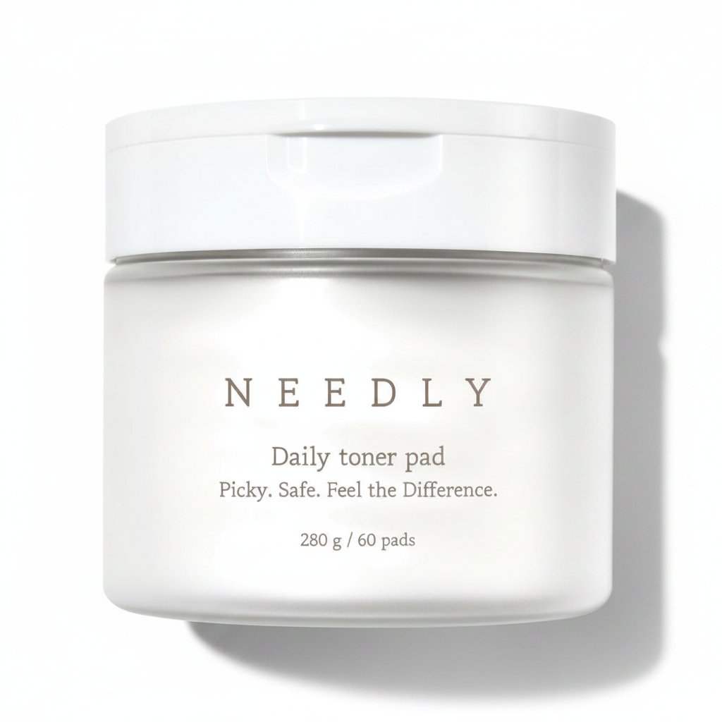 Needly Daily Toner Pad, แผ่นโทนเนอร์สำหรับใบหน้าที่ช่วยผลัดเซลล์ผิวด้วย BHA & PHA (60 แผ่น)