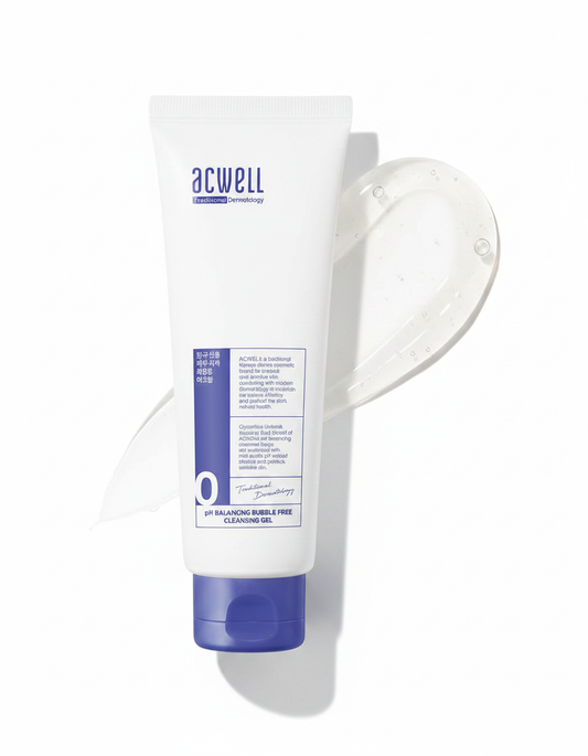 ACWELL pH 밸런싱 버블 프리 수분 클렌징 젤 5.1 fl.oz.