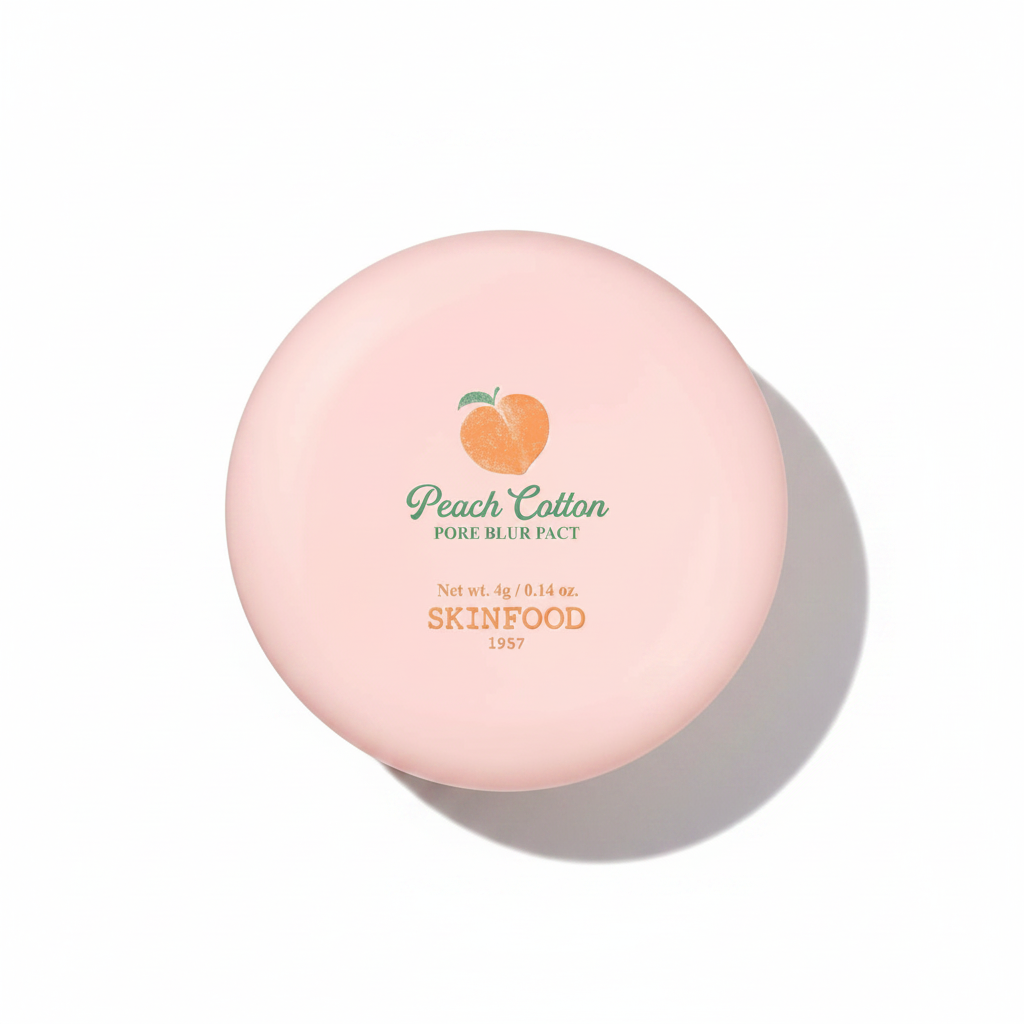 SKINFOOD พีช คอตตอน พอร์เบลอ แพ็ค (4g/0.14 oz.)