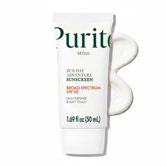 PURITO 한국 자외선 차단제 SPF 50 (1.69 Fl.Oz/ 50ml)