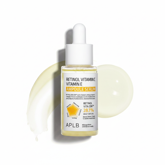 APLB 레티놀 비타민 C 비타민 E 앰플 세럼, 1.35 FL.OZ
