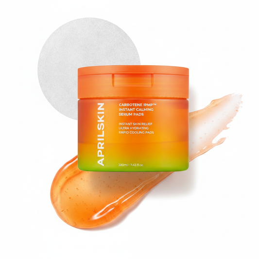 APRILSKIN Carrotene IPMP™ 인스턴트 카밍 세럼 토너 패드 80개