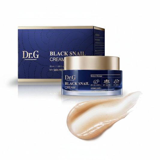 Dr.G 블랙 스네일 크림 (1.69 Fl.Oz/ 50ml)