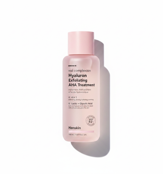 한스킨 리얼 컴플렉션 히알루론 각질 제거 AHA 트리트먼트 (5.07 Fl.Oz /150ml)