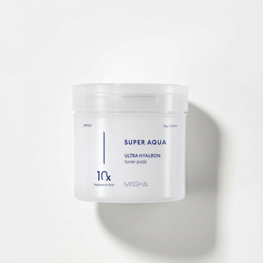 MISSHA 슈퍼 아쿠아 울트라 히알론 토너 패드 80