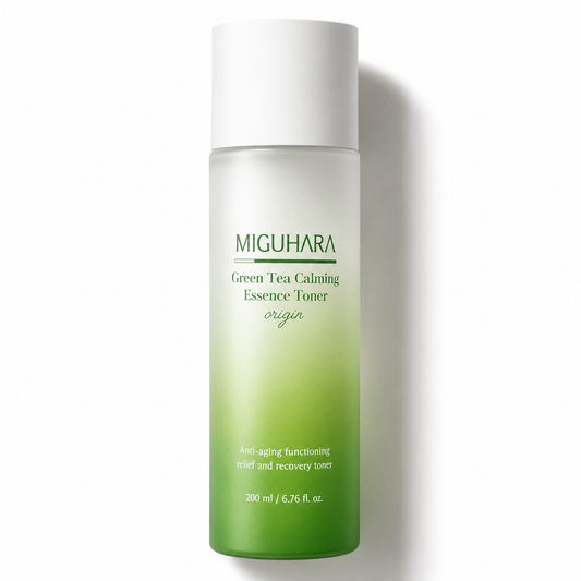 MIGUHARA 그린티 진정 에센스 토너 오리진 (200ml / 6.76 Fl.Oz)