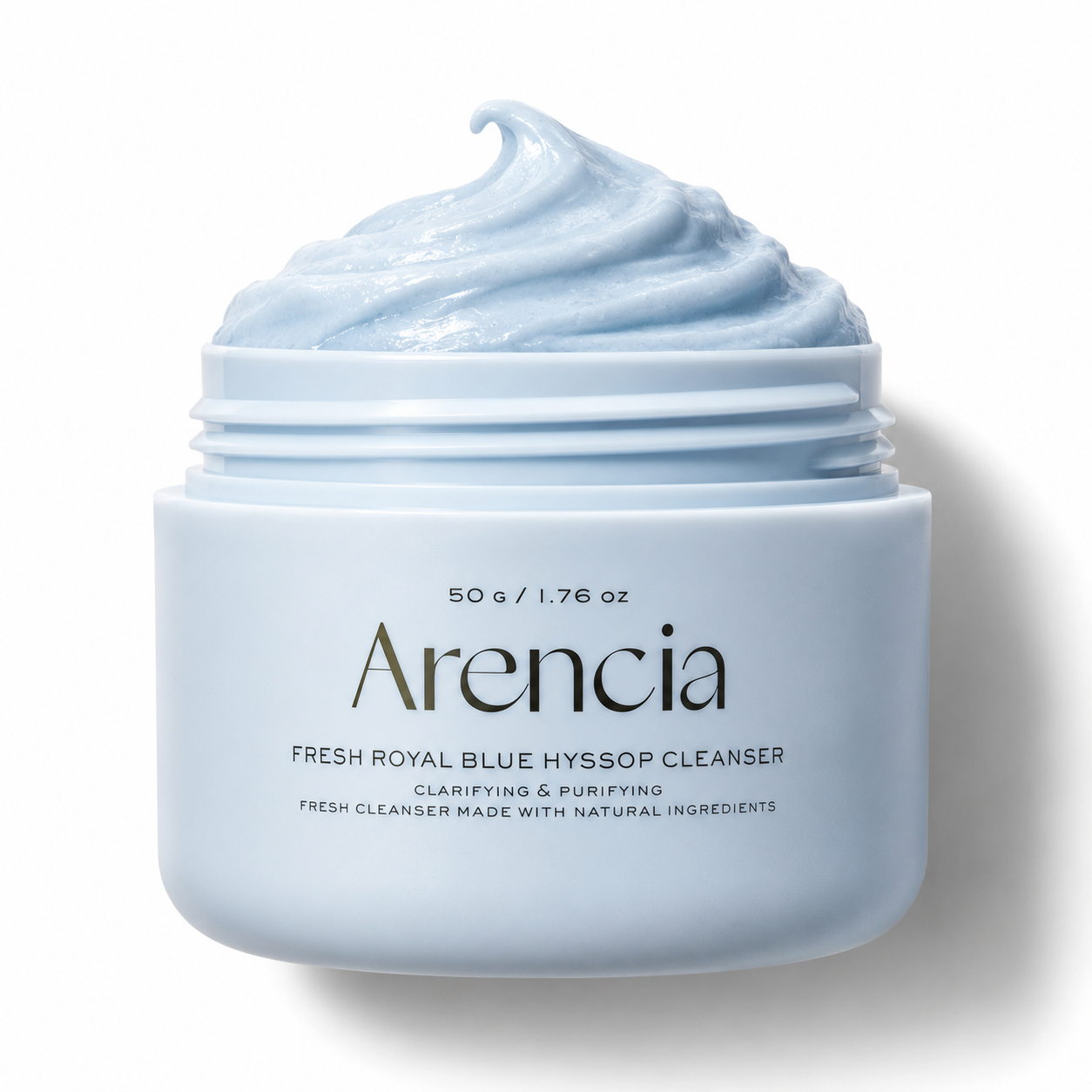 Arencia Hyssop Brightening & Deep-Cleansing Face Scrub & Exfoliator (120g/ 4.23oz.)