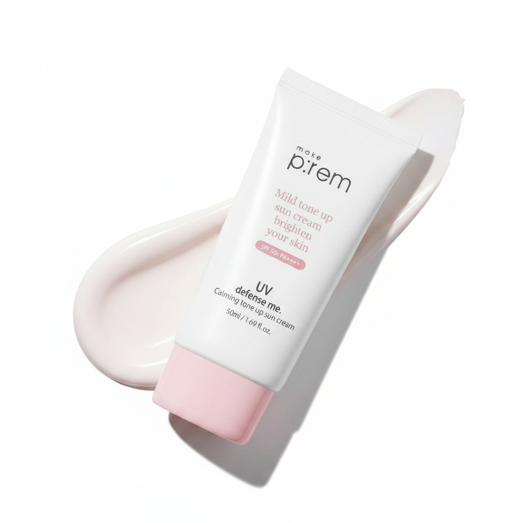 make p:rem UV Defense Me. Calming Tone Up Sun Cream (1.69 Fl.Oz/ 50ml)