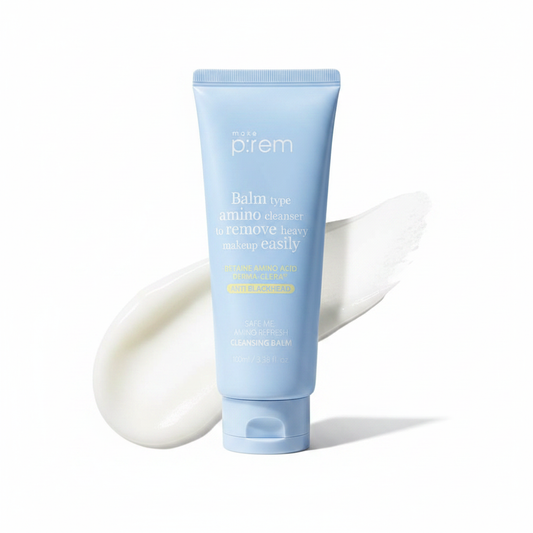 make p:rem Safe Me. 아미노 리프레시 클렌징 밤 (3.38 Fl.Oz/ 100ml)