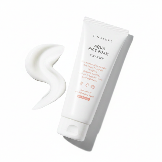 아쿠아 라이스 폼 클렌저 (5.4 Fl.Oz/ 160ml)