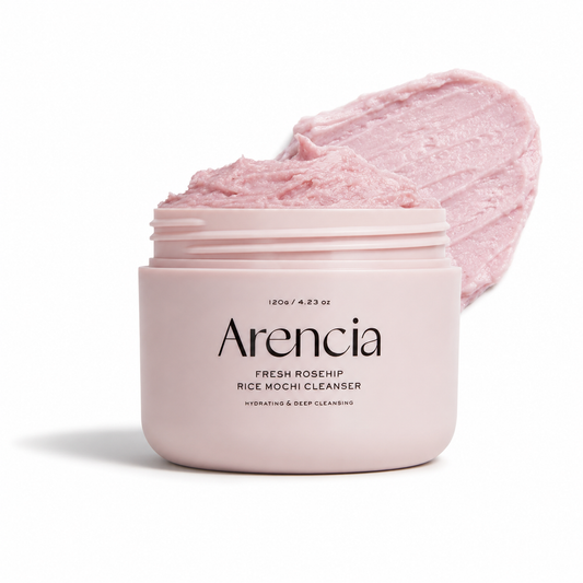 아렌시아 로즈힙 브라이트닝 쌀 모찌 페이스 클렌저 & 데일리 스크럽 (120g/ 4.23oz.)