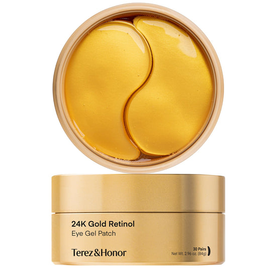 Terez & Honor 24K 골드 레티놀 언더 아이 패치 - 60