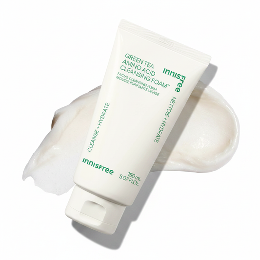 innisfree 그린티 아미노산 클렌징 폼 (5.07 Fl.Oz /150ml)