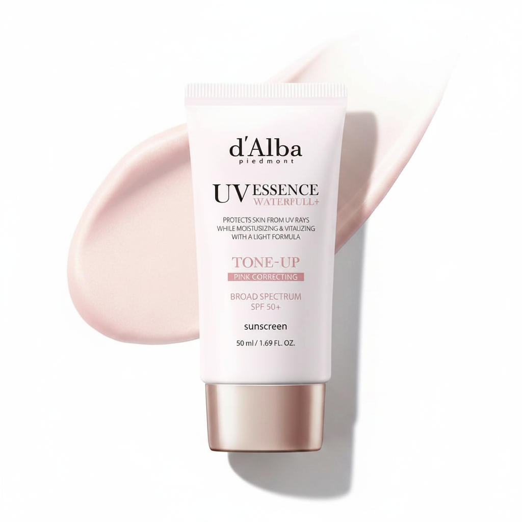 d'Alba Piedmont Waterfull Tone-Up Sunscreen Serum (1.69 Fl.Oz/ 50ml)