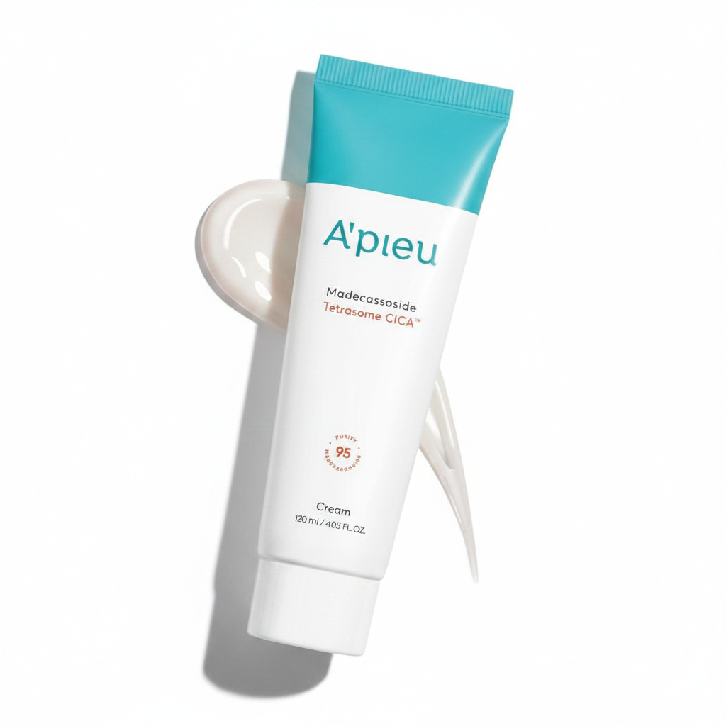 A'PIEU MADECASSOSIDE TETRASOME CICA CREAM (4.06 Fl.Oz/120ml)