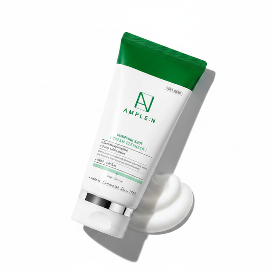 AMPLE:N 퓨리파잉 샷 크림 클렌저 (5.07 Fl.Oz /150ml)