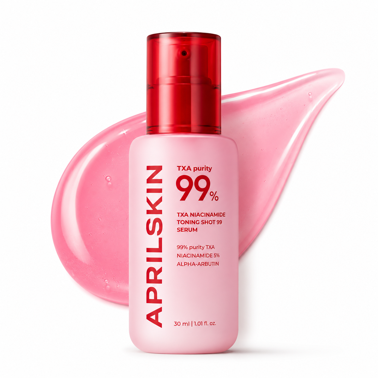 APRILSKIN TXA Niacinamide Toning Shot 99 Spicule Facial Serum(1.01 fl. oz / 30ml)