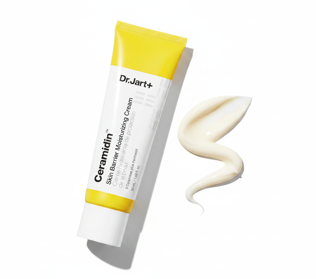 Dr.Jart+ Ceramidin Skin Barrier Face Cream Moisturizer For Dry Skin with Ceramides and Panthenol(1.69 Fl Oz/50ml)