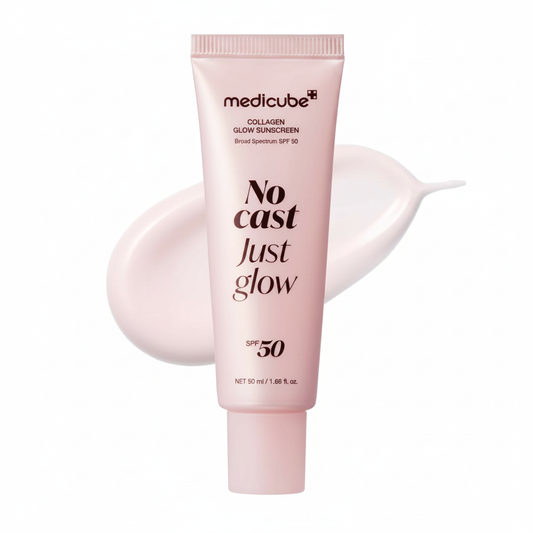 medicube No Cast Just Glow 콜라겐 선크림 SPF 50