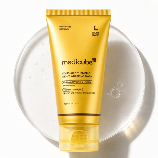 medicube 코직산 강황 오버나이트 래핑 필 오프 마스크, 2.53 fl. oz.